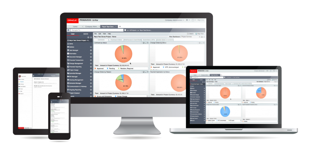 Primavera Unifier Interface