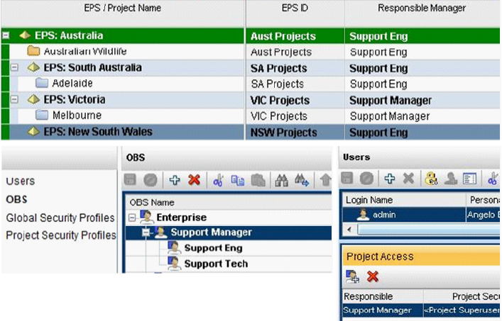 eps obs responsible manager