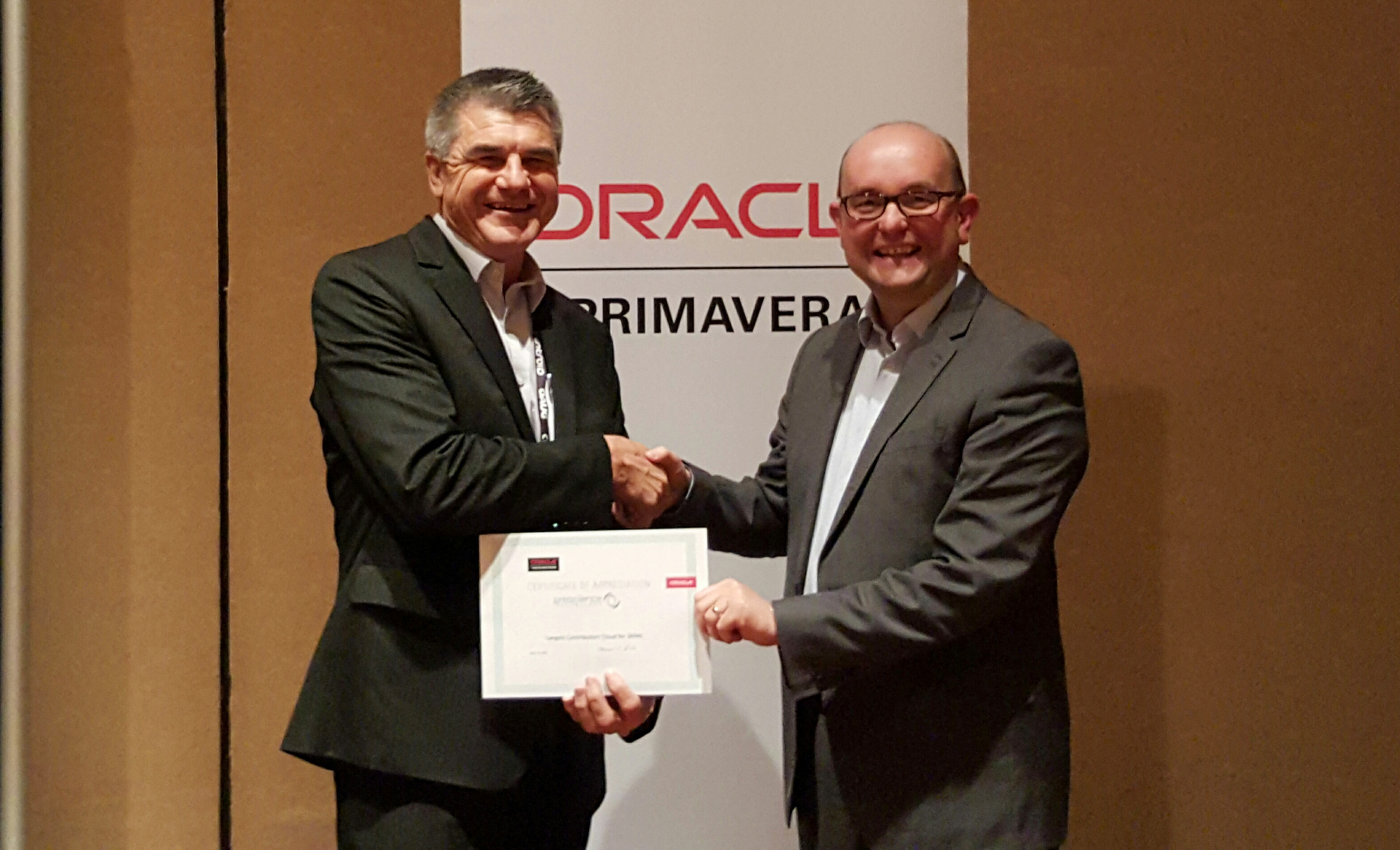 ORACLE AWARDS PRESCIENCE TECHNOLOGY NO. 1 PRIMAVERA CLOUD PARTNER IN JAPAC